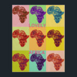 Fin Afrika Pop Wood Wall Colorful Mönster Art Trätavla<br><div class="desc">Ta med dig den pulserande andan av Afrika till ditt hem med vår "Afrika Pop Wood Wall Colorful Mönster Art". Den här slående biet av murdekan fångar kärnan i Afrikans rik, fantastiska landskap och vibrerande färg, och tillför en aning värme och karaktär till vilket rum som helst. Vår väggkonst är...</div>