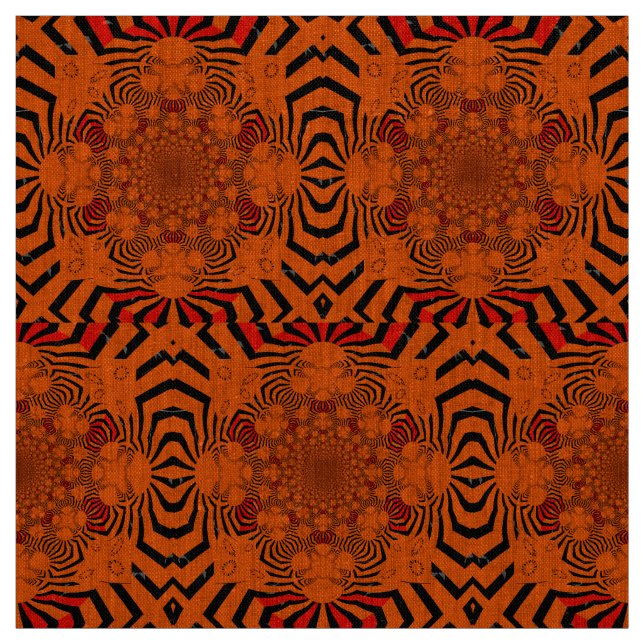 Fin afrikansk Zebra tryck Motif-design Tyg (Provkarta)