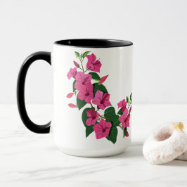 Fin, anpassad Blommigt Magic Coffee Mugg