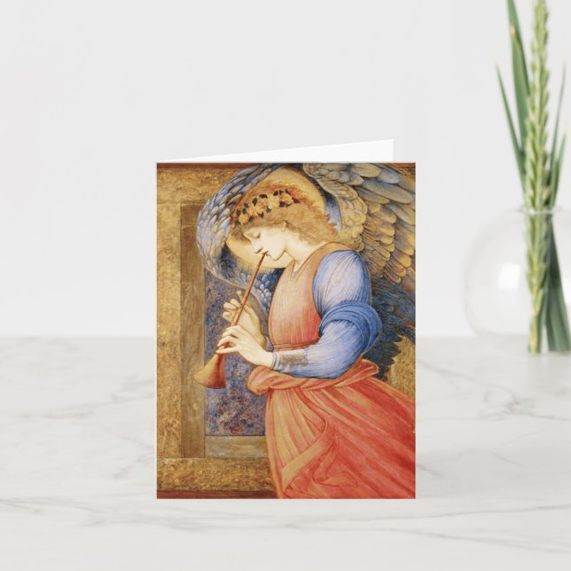 Fin Art-gel med Flute Note Card Kort (Framsida)