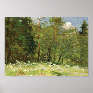 Fin Art Ilya Repins slutavgrund Sankt Petersburg Poster