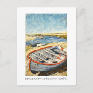 Fin Art-vykort - Burnham Overy Staithe, Norfolk Vykort