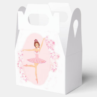 Fin ballerina Favor Box Presentaskar