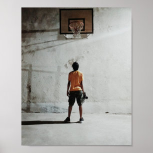 Fin Basketball-foto Poster