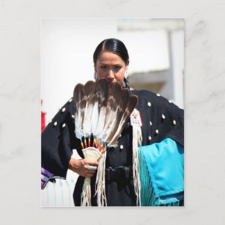 Fin Bild i en regn Dancer Vykort