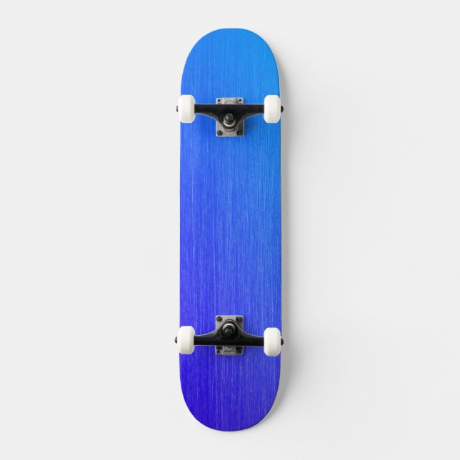 Fin Blå blå blå Mini Skateboard Bräda 18,5 Cm (Framsida)