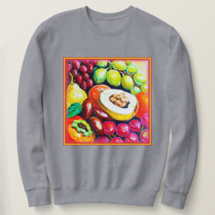 Fin blandning av målning av frukt. Köp nu Lång Ärmad Tröja