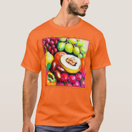 Fin blandning av målning av frukt. Köp nu T Shirt