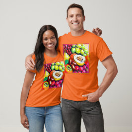 Fin blandning av målning av frukt. Köp nu T Shirt