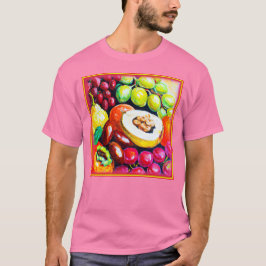 Fin blandning av målning av frukt. Köp nu T Shirt