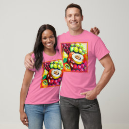 Fin blandning av målning av frukt. Köp nu T Shirt