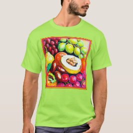 Fin blandning av målning av frukt. Köp nu T Shirt