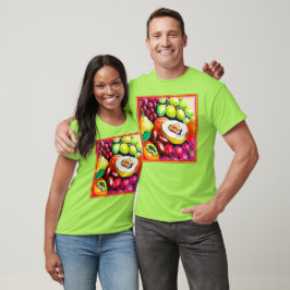 Fin blandning av målning av frukt. Köp nu T Shirt