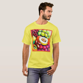Fin blandning av målning av frukt. Köp nu T Shirt