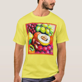 Fin blandning av målning av frukt. Köp nu T Shirt