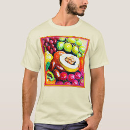 Fin blandning av målning av frukt. Köp nu T Shirt