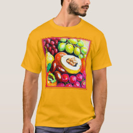 Fin blandning av målning av frukt. Köp nu T Shirt