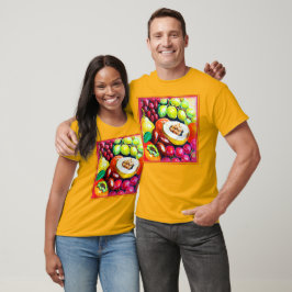 Fin blandning av målning av frukt. Köp nu T Shirt