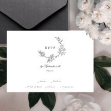 Fin Blommigt Dubbla Monogram Sketchad andedräkt