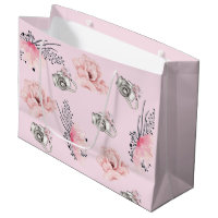Fin Blommigt Ljus rosa kamera