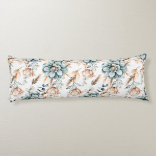 Fin blommigt sömlös mönster med vintage kroppskudde