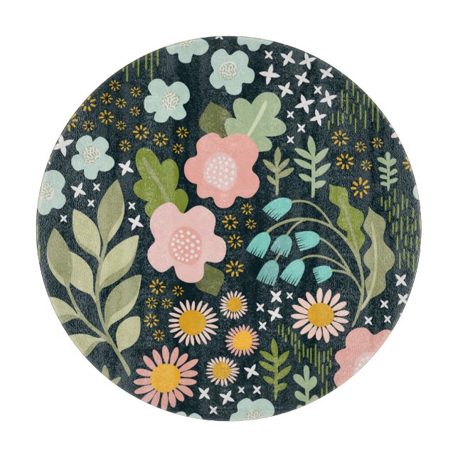 Fin Blommigt: Sömlös Vintage Beauty. (Framsidan)