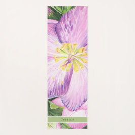 Fin Blommigt Yoga Mat