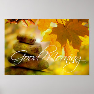 Fin Bra Morgonens positiva tänkande Poster