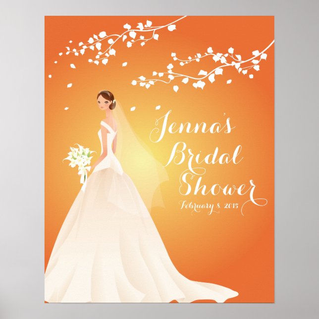 Fin Chic Bride Möhippa Poster (Framsidan)
