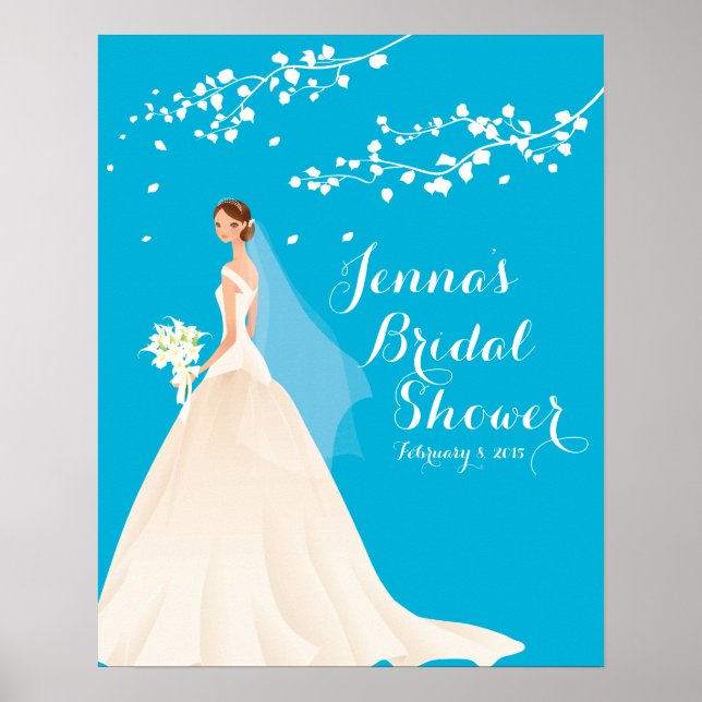 Fin Chic Bride Möhippa Poster (Framsidan)