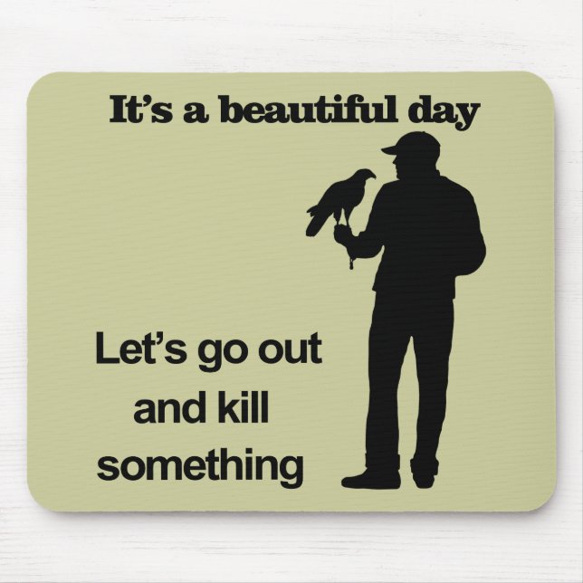 Fin dag för Falconry Musmatta (Framsidan)