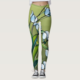 Fin Dance av Springtime Serenity Leggings