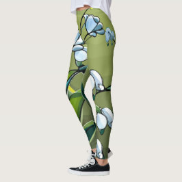 Fin Dance av Springtime Serenity Leggings
