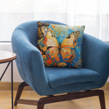 Fin dekorativ fjärilsmussla Blommigt