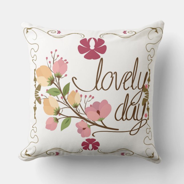 Fin Dekorativ Pillow Kudde (Framsida)