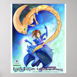 Fin demon: Demonstrationsmedel Poster