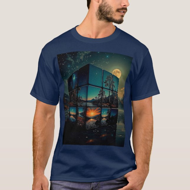Fin design inuti en design t shirt (Framsida)