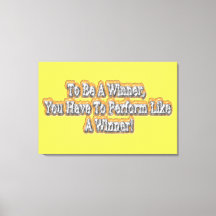 Fin design om "att vara en vinnare"-offert! T-S