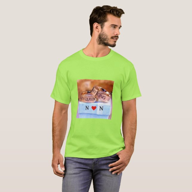 Fin design Te-Shart T Shirt (Hel framsida)
