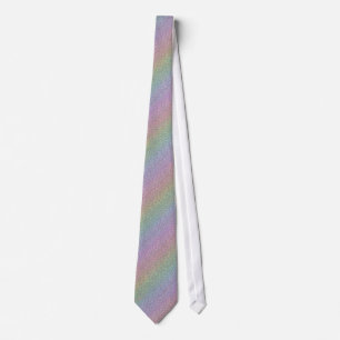 Fin Diagonal för pärla för regnbåge för Slips