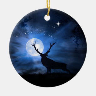 Fin Elk-Dekorationen - Ornament