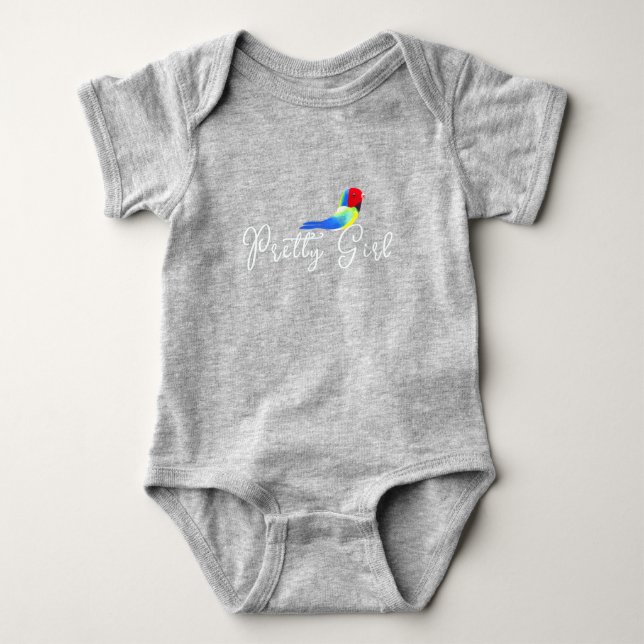 Fin Fågel T Shirt (Framsida)