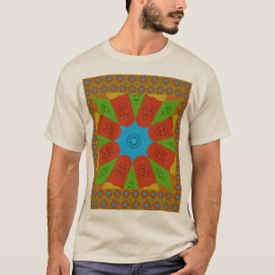 Fin Fantastisk African Feminine Design Färg. Tee Shirt