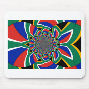 Fin fantastisk färglös flagga i sydlig Afrika Musmatta