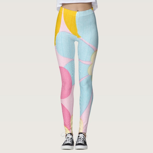 Fin färgad-design för coola leggings (Framsida)