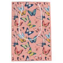 Fin färgstark utskrift av fjäril