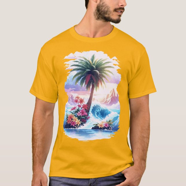 Fin fassionskjorta t shirt (Framsida)