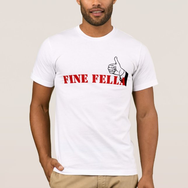 Fin Fella Tee Shirt (Framsida)