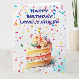 Fin Friend Birthday Kort