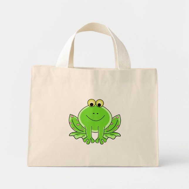 Fin Frog Mini Tygkasse (Framsidan)